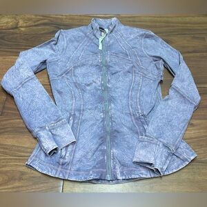 Lululemon Define Jacket Ice Dye Ice Wash Violet Verbena sz. 8